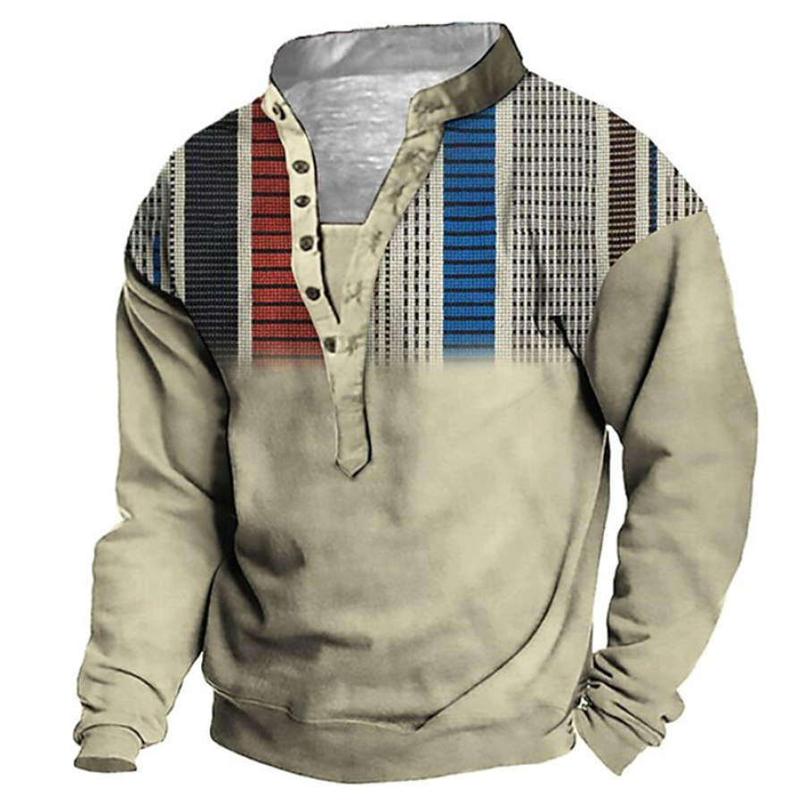 

Men's Outdoor Casual Tactical Long Sleeve Sweater