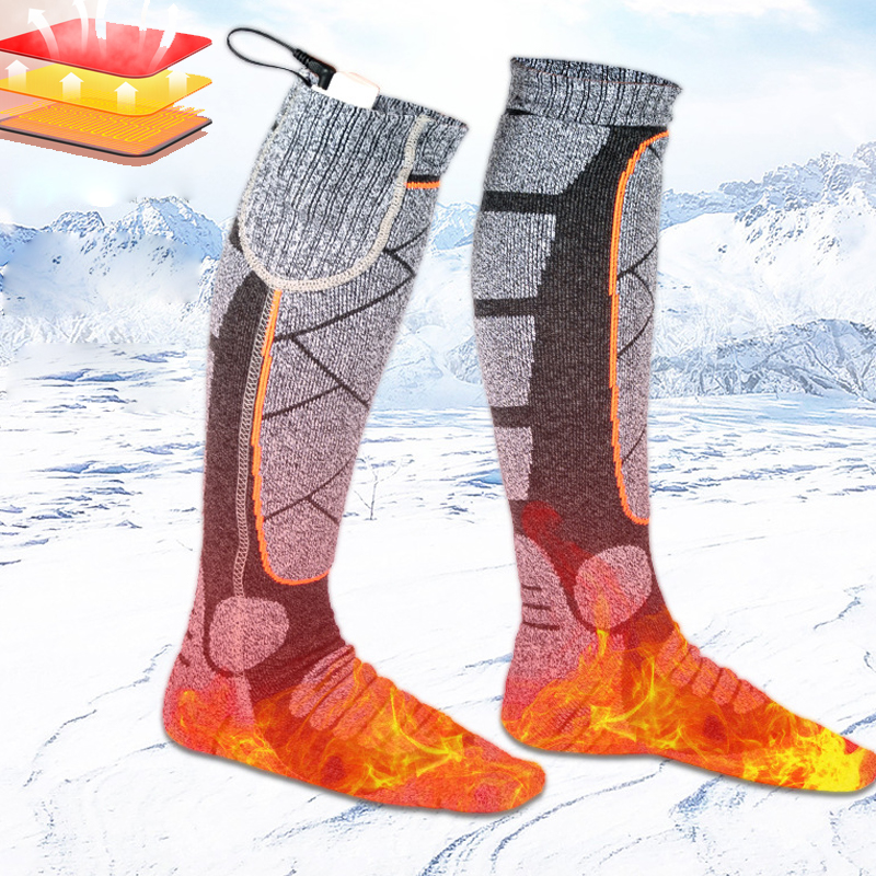 Men And Women's Electric Chic Heating Warm Socks