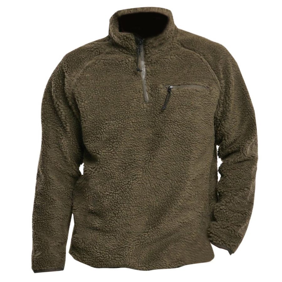 

Men's Outdoor Fleece Warm Zip Sweatshirt