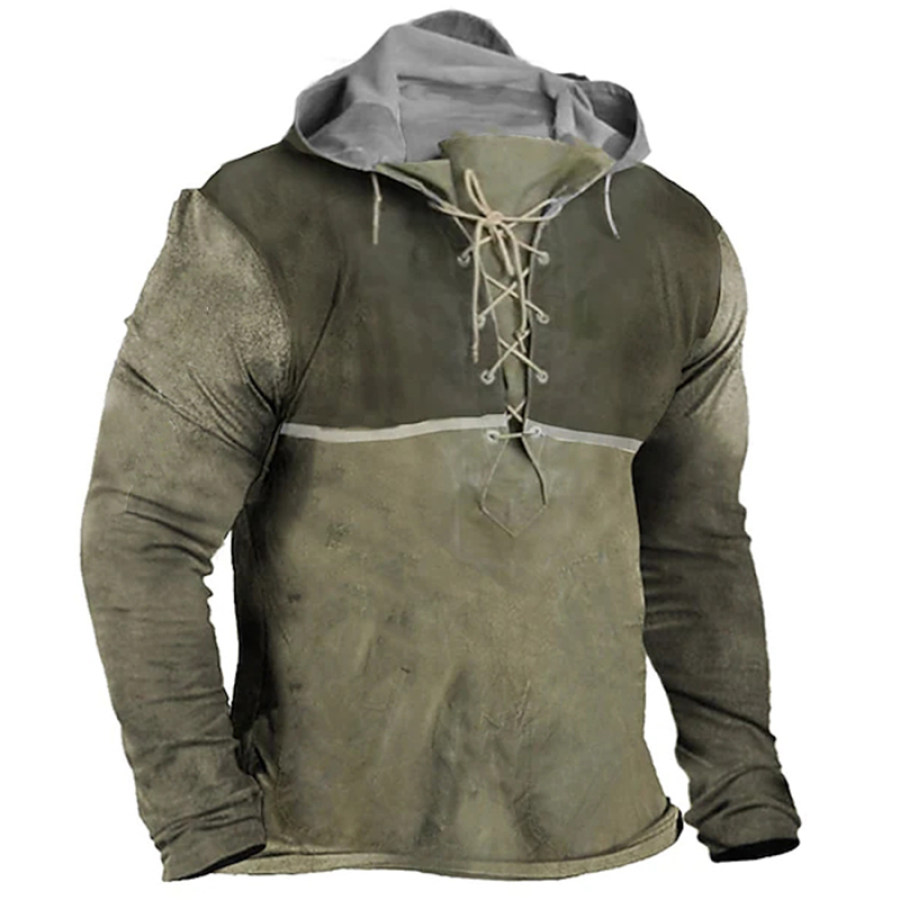 

Men's Outdoor Casual Tactical Long Sleeve Sweater