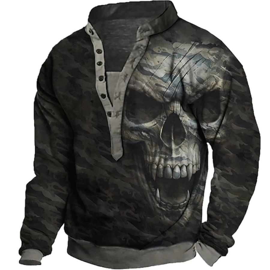 

Men's Outdoor Casual Tactical Long Sleeve Sweater