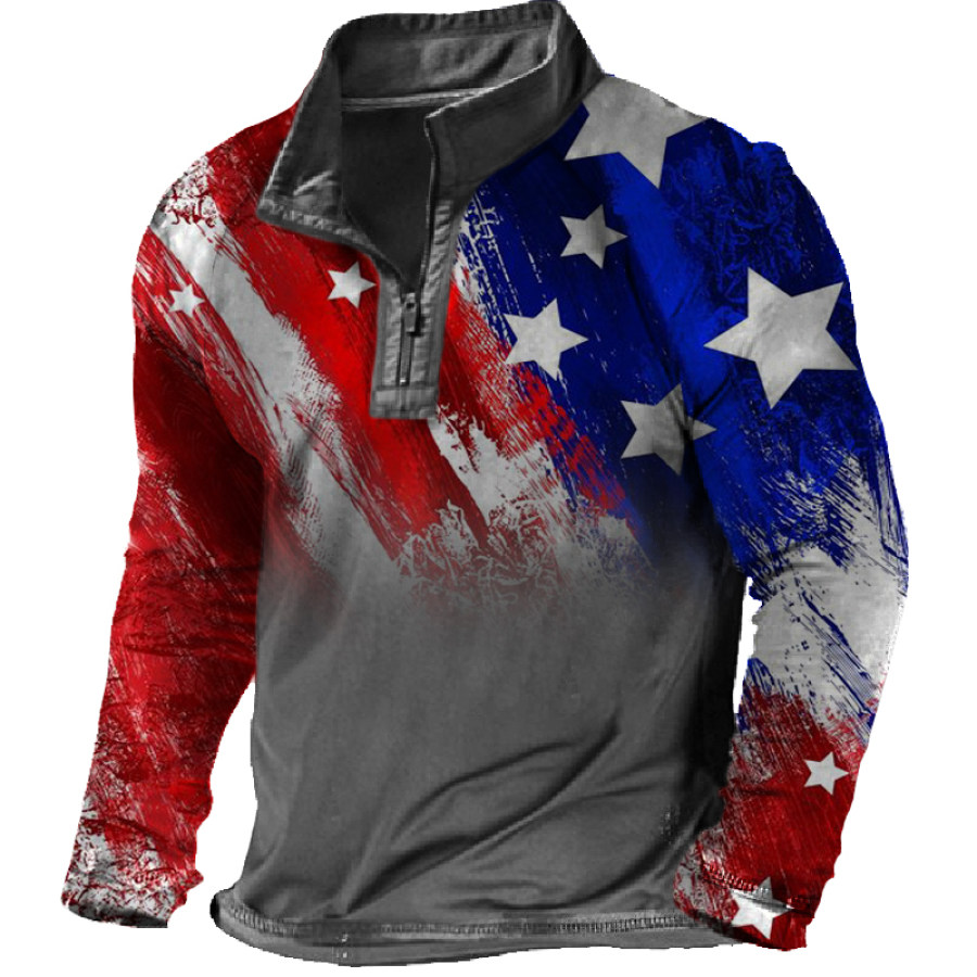 

Men's Outdoor Casual Tactical Long Sleeve Sweater