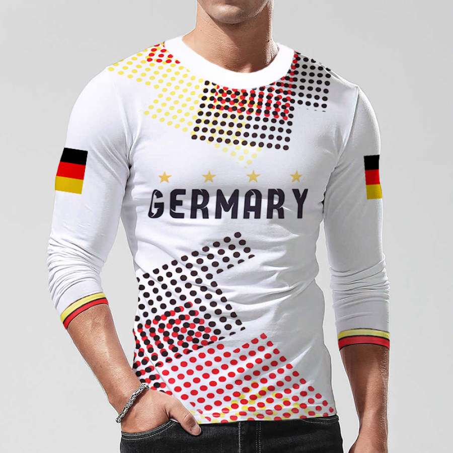 

Men's 2022 World Cup Germany Fan Long Sleeve T-Shirt