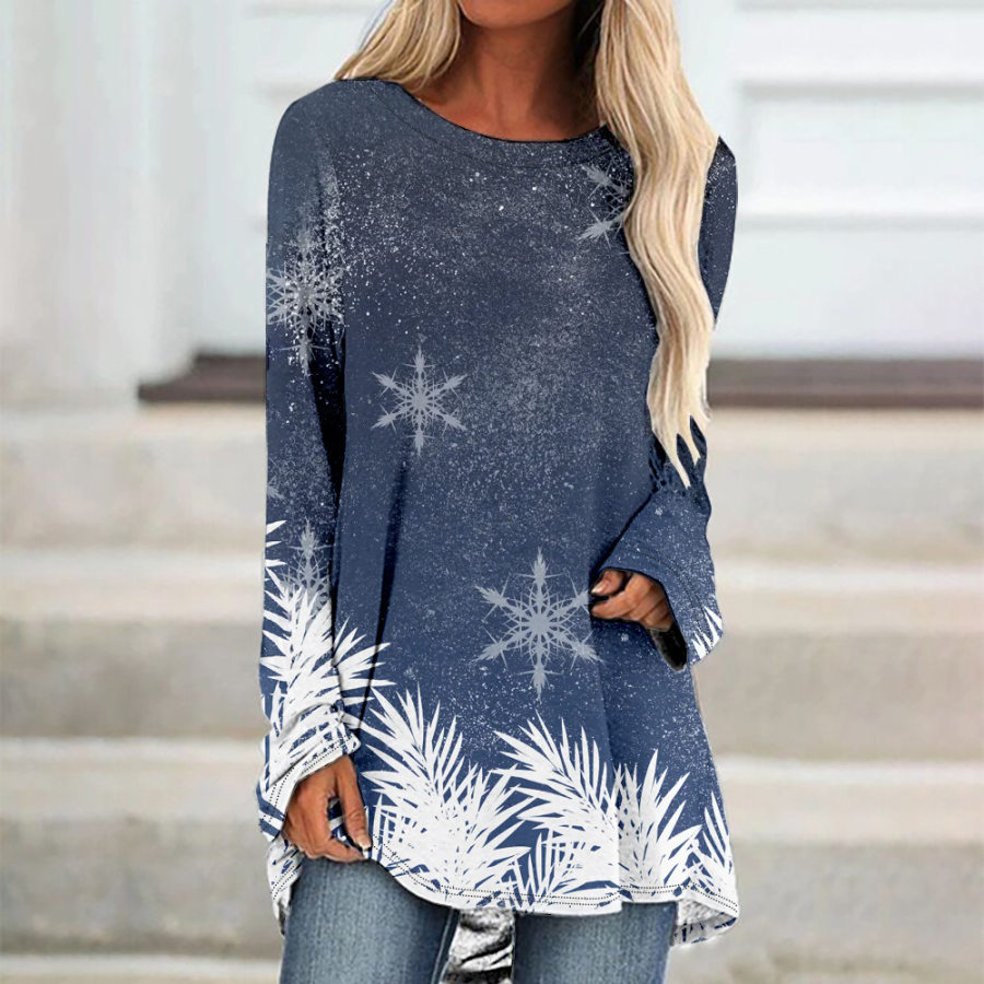 

Women's Long Sleeve Loose Christmas Winter Dress