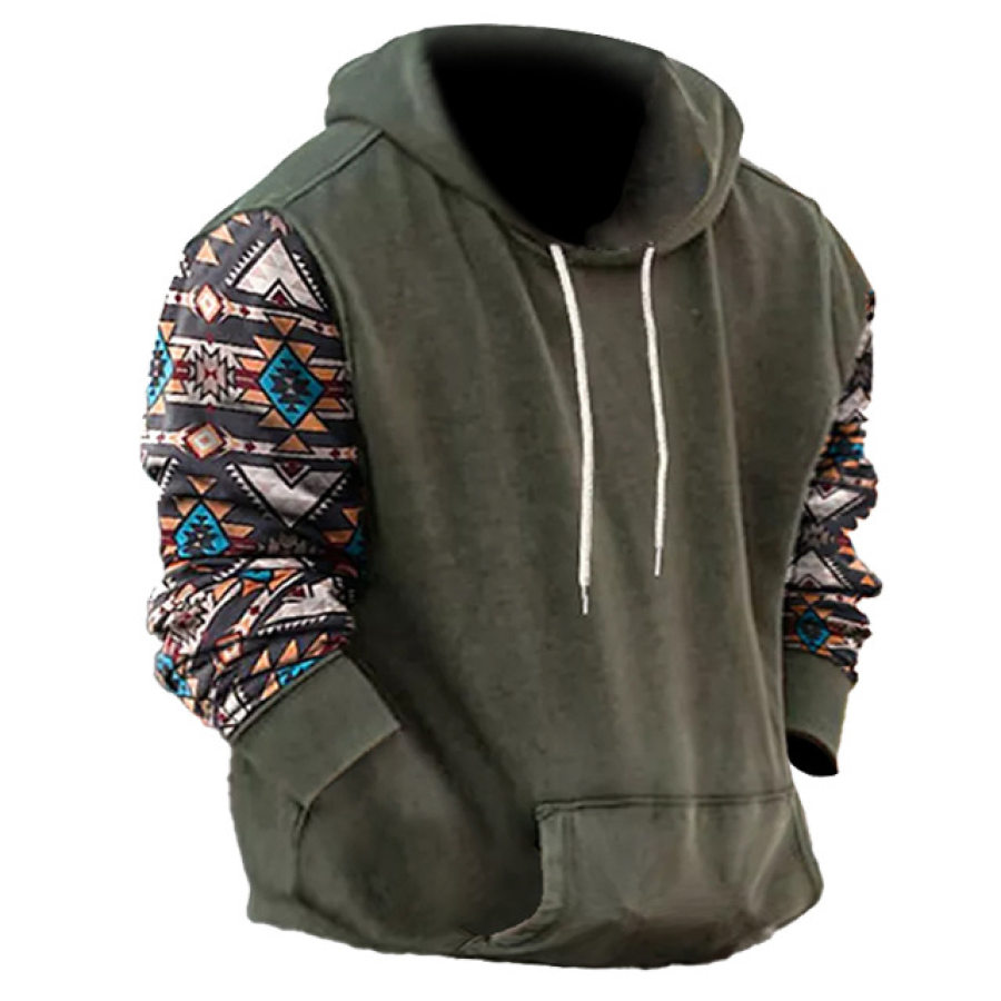 

Men's Winter Aztec Hoodie