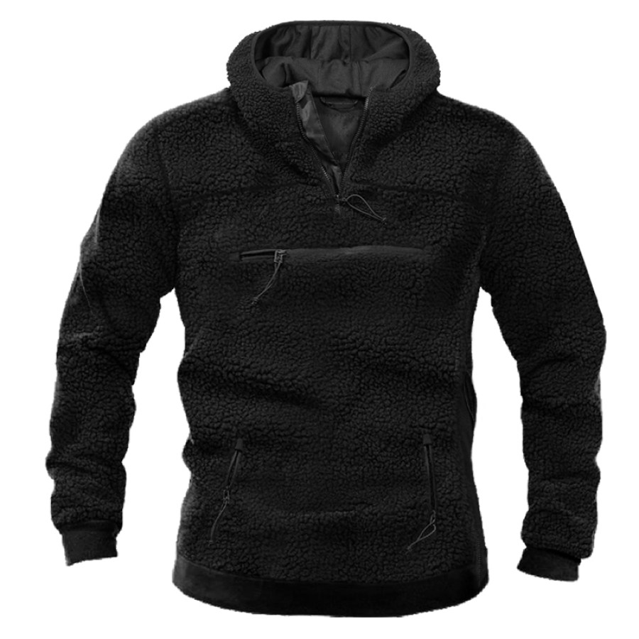 

Men's Outdoor Casual Tactical Long Sleeve Sweater