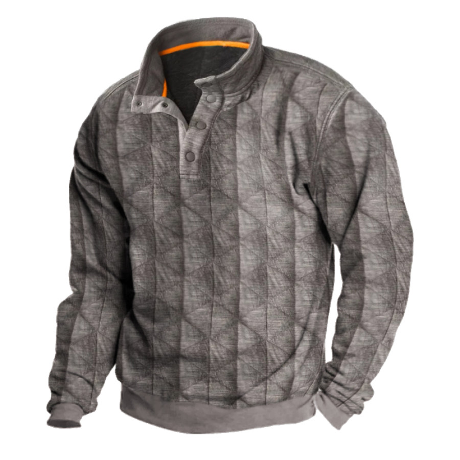 

Men's Outdoor Casual Tactical Long Sleeve Sweater