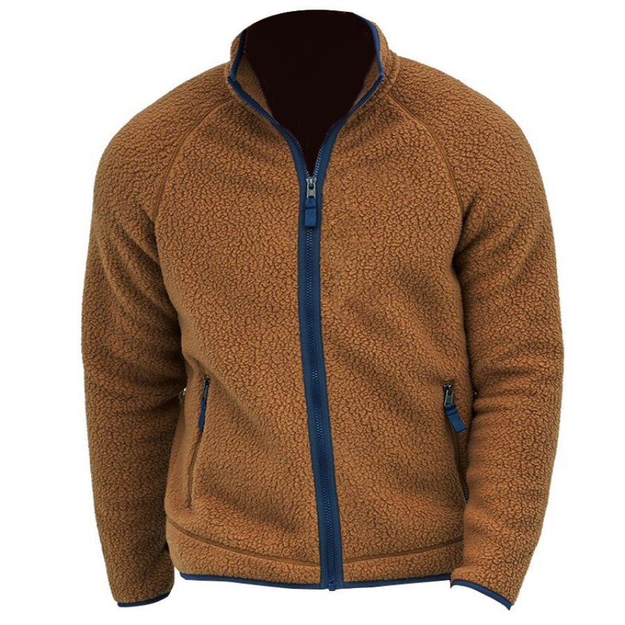 

Men's Outdoor Vintage Tactical Fleece Warm Jacket