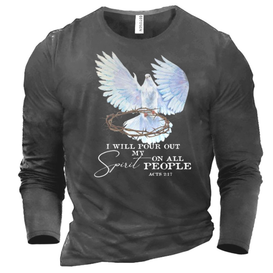 

Men's I Will Pour Out My Spirit On All People T-Shirt