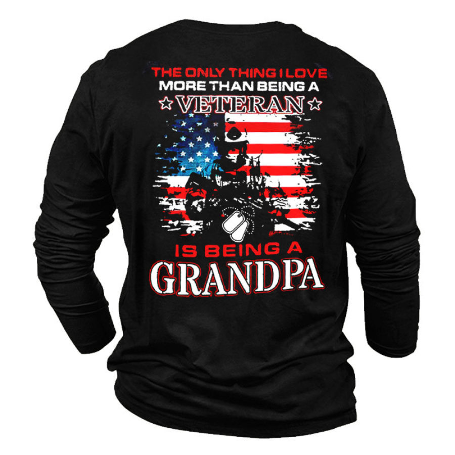 

Men's The Only Think I Love Cotton Long Sleeve T-Shirt