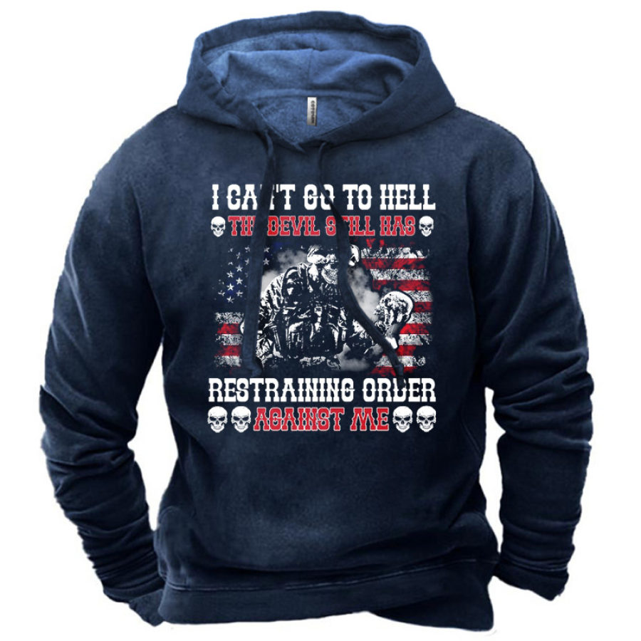 

Men's I CAN'T GO TO HELL Veterans Day Hoodie