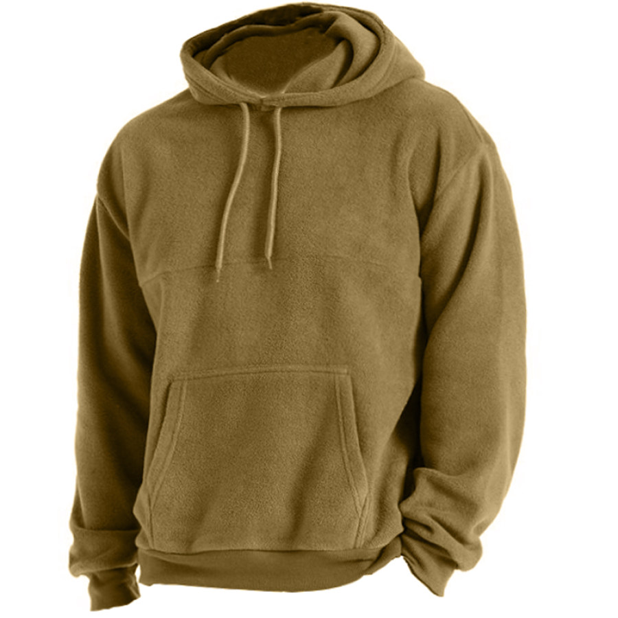 

Men's Fleece Thermal Pocket Hoodie
