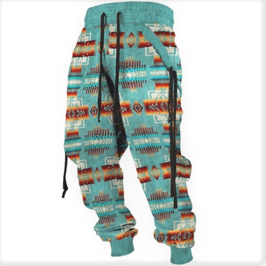 

Men's Outdoor Tribal Aboriginal Element Printed Sweatpants