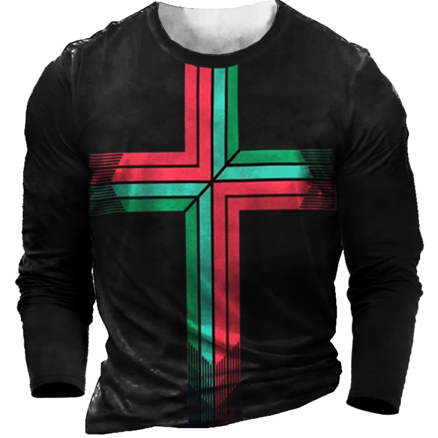 

Men's Football Jersey Long Sleeve T-Shirt30