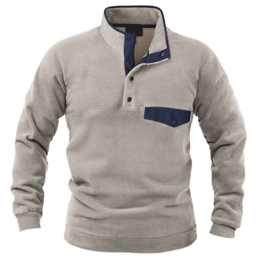 

Men's Outdoor Casual Long Sleeve Sweater