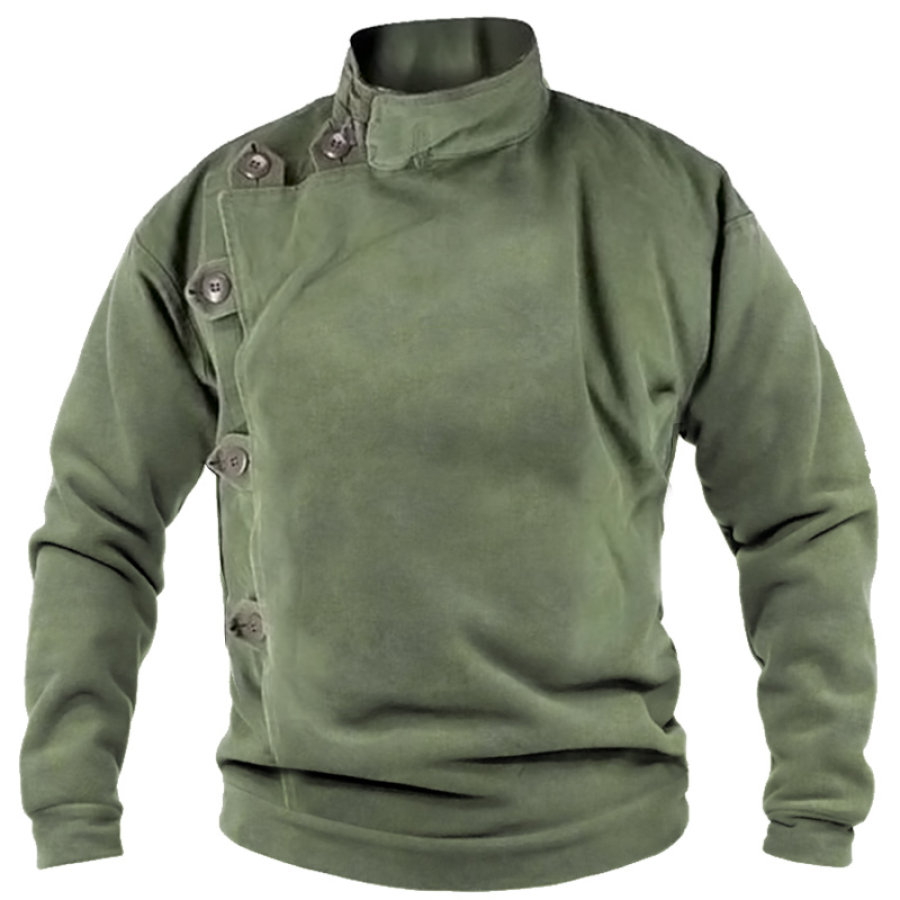 

Men's Retro Outdoor Warm Training Tactical Sweatshirt