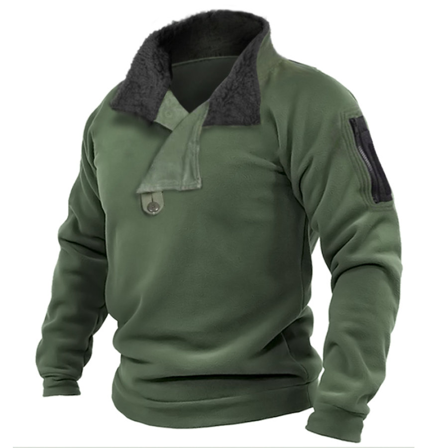 

Men's Vintage Outdoor Warm Tactical Sweatshirt