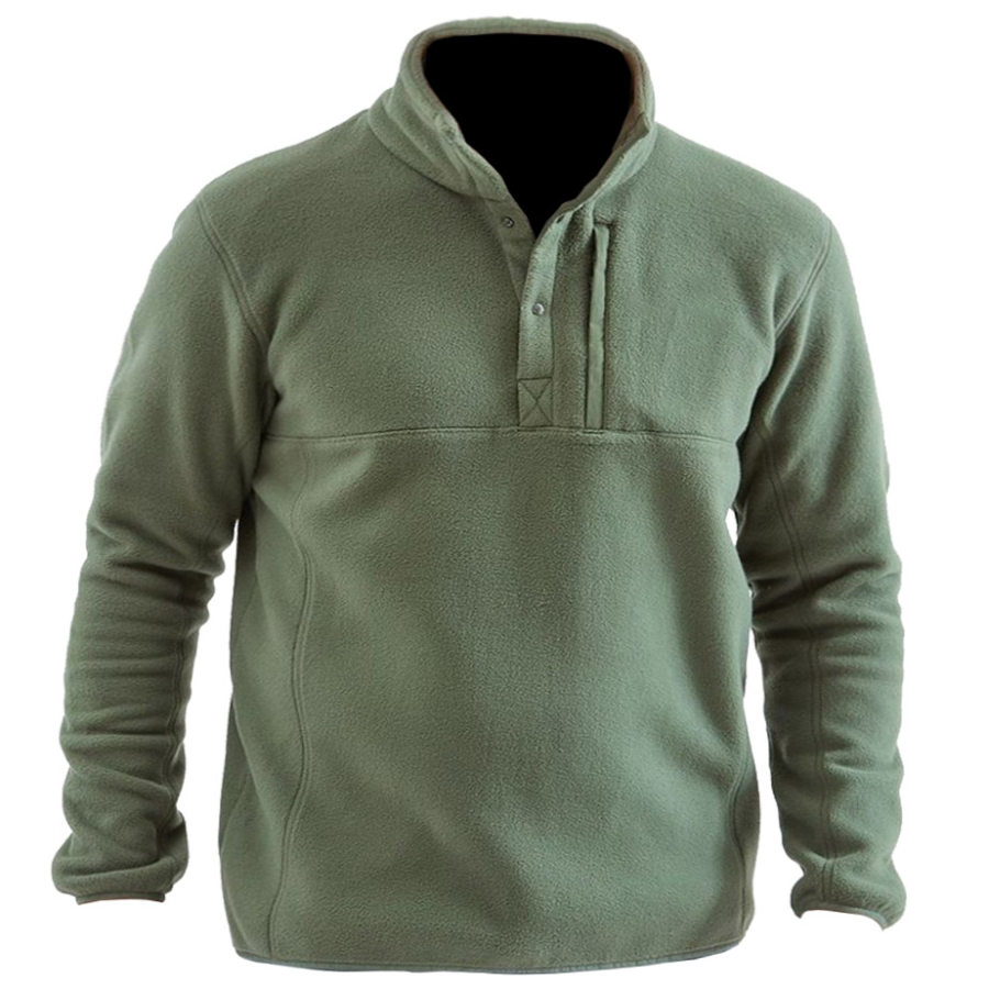

Men's Outdoor Tactical Fleece Warm Stand Sweatshirt
