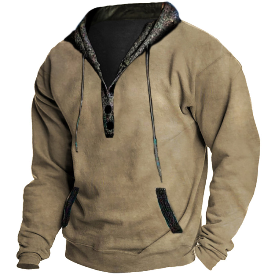 

Men's Outdoor Casual Pocket Hoodie