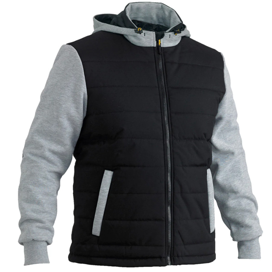 

Men's Outdoor Tactical Colorblock Pocket Casual Hooded Jacket