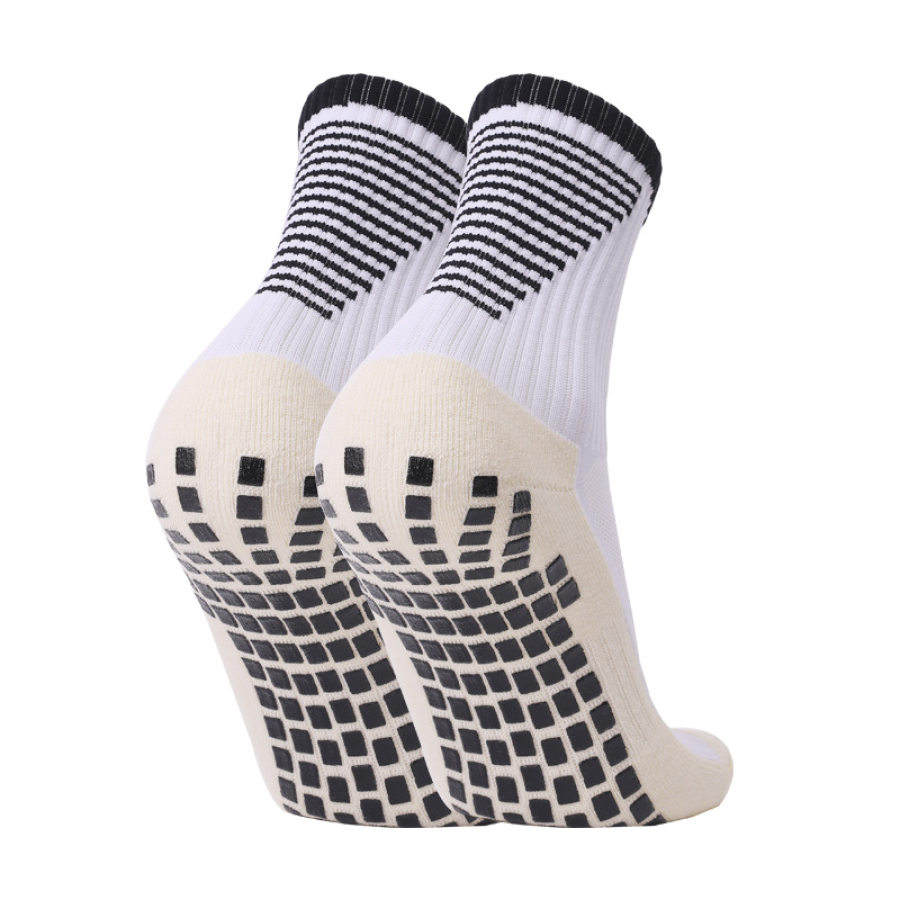 

Chaussettes De Sport De Football à Tube Intermédiaire Antidérapantes Absorbant La Transpiration Pour Hommes