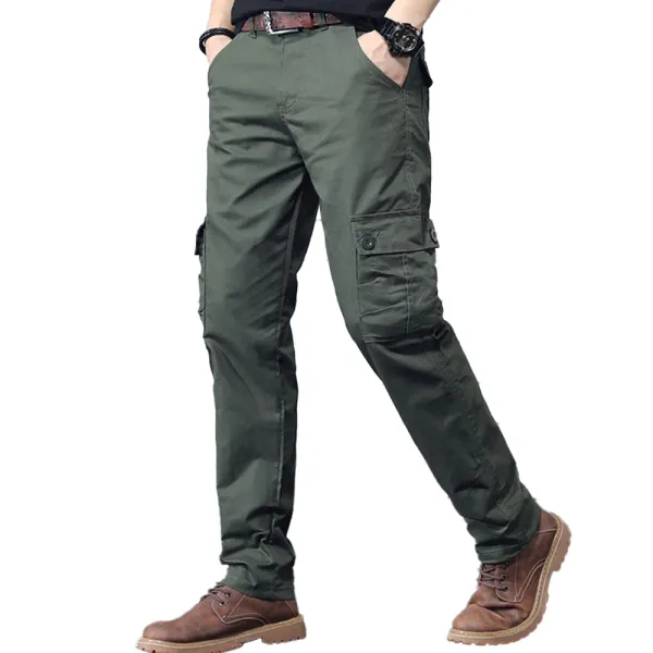 Men's Outdoor Tactical Multi-Pocket Cargo Pants - Honeylop.chimpone.com 