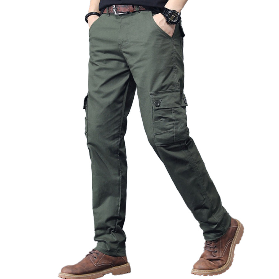 

Pantalon Cargo Tactique Multi-poches Pour Homme