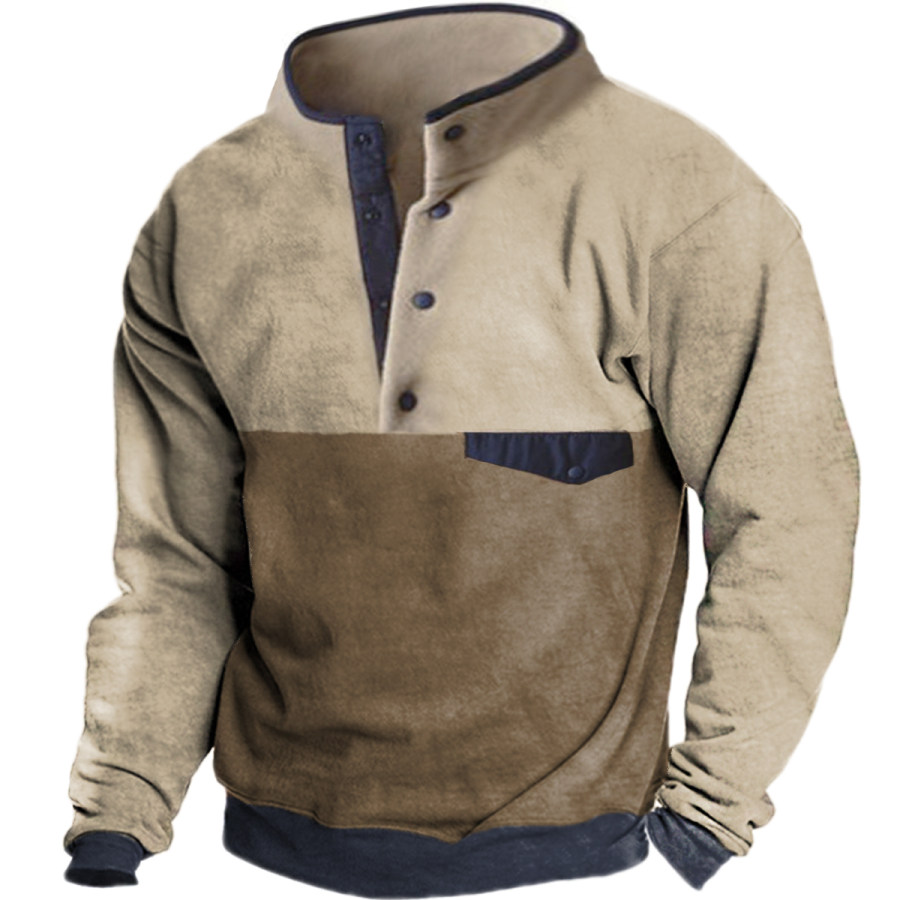 

Men's Casual Long Sleeve Sweatshirt