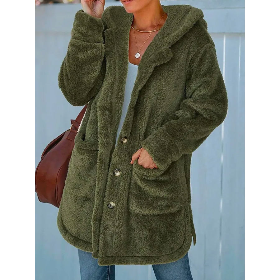 

Casual Loose Solid Sherlock Cardigan Hooded Coat