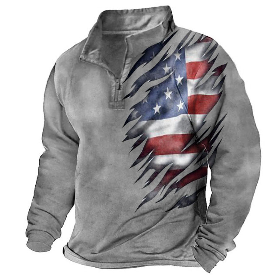 

American Flag Men's Sweatshirt