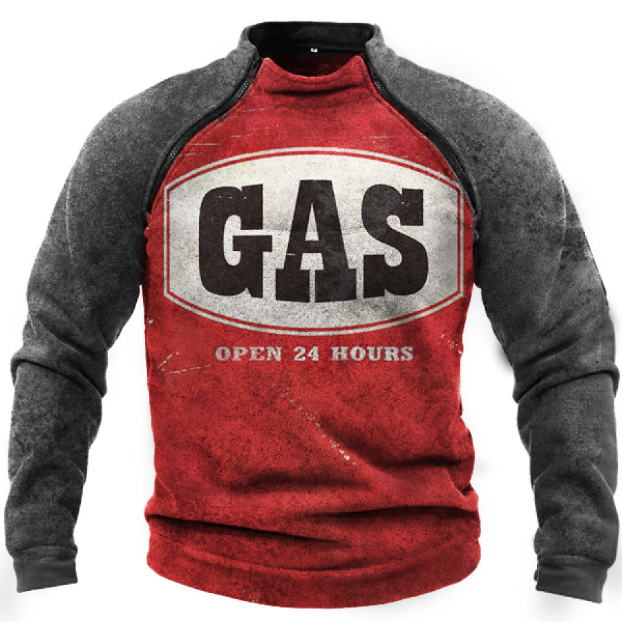 

Men's Vintage Gas Outdoor Tactical Sweatshirt