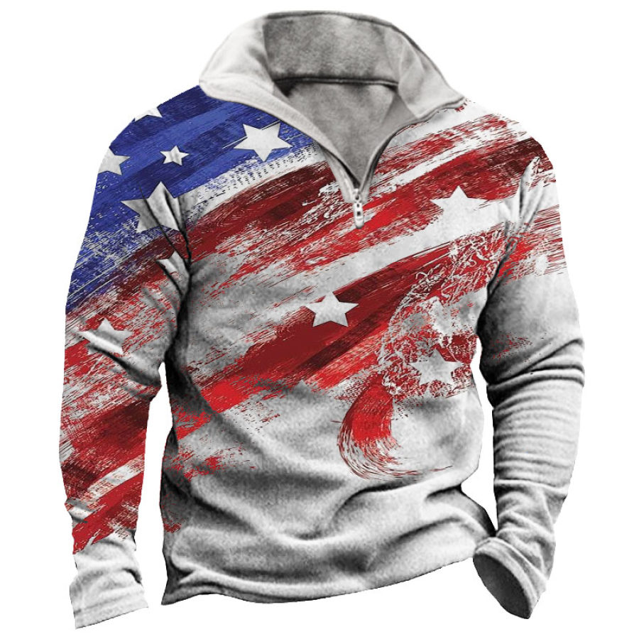 

American Flag Men's Sweatshirt