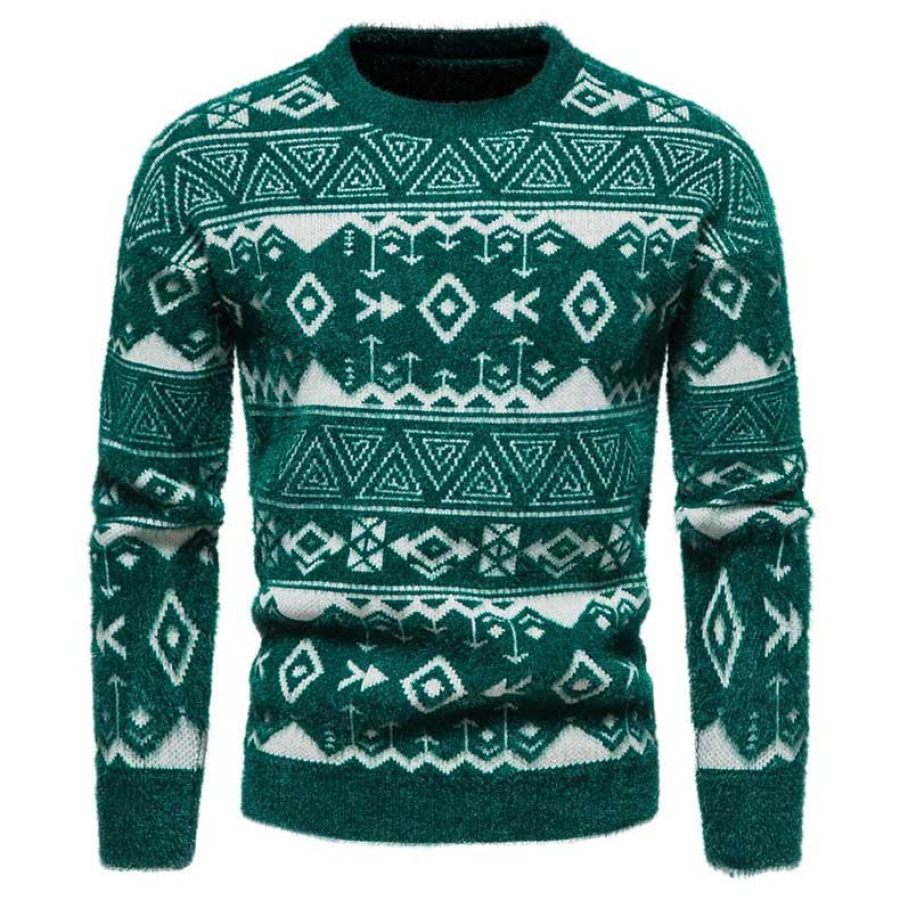 

Men's Christmas Slim Fit Knit Sweater