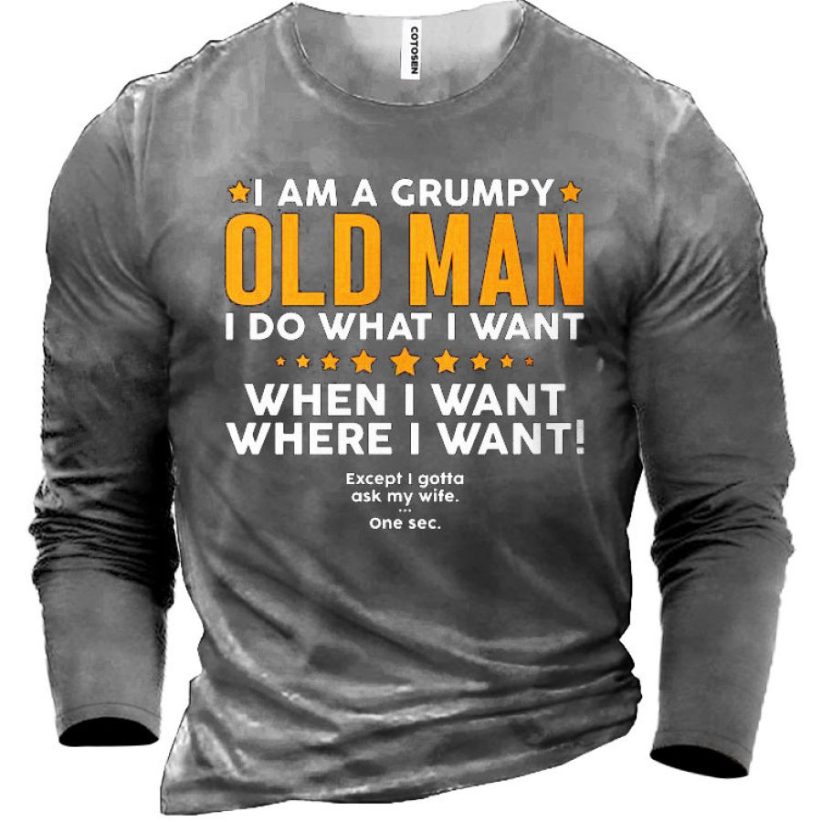 

Old Man Men's Cotton Shirt