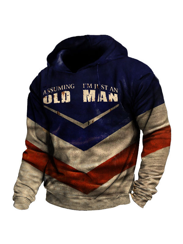 Asuuming I Am Just An Old Man Men's Hoodie