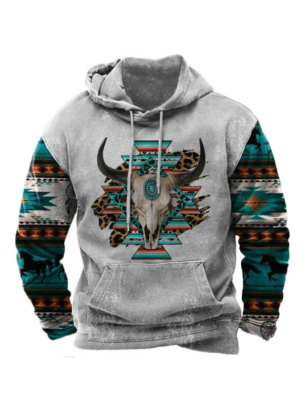 Men's Cowboy Hoodie