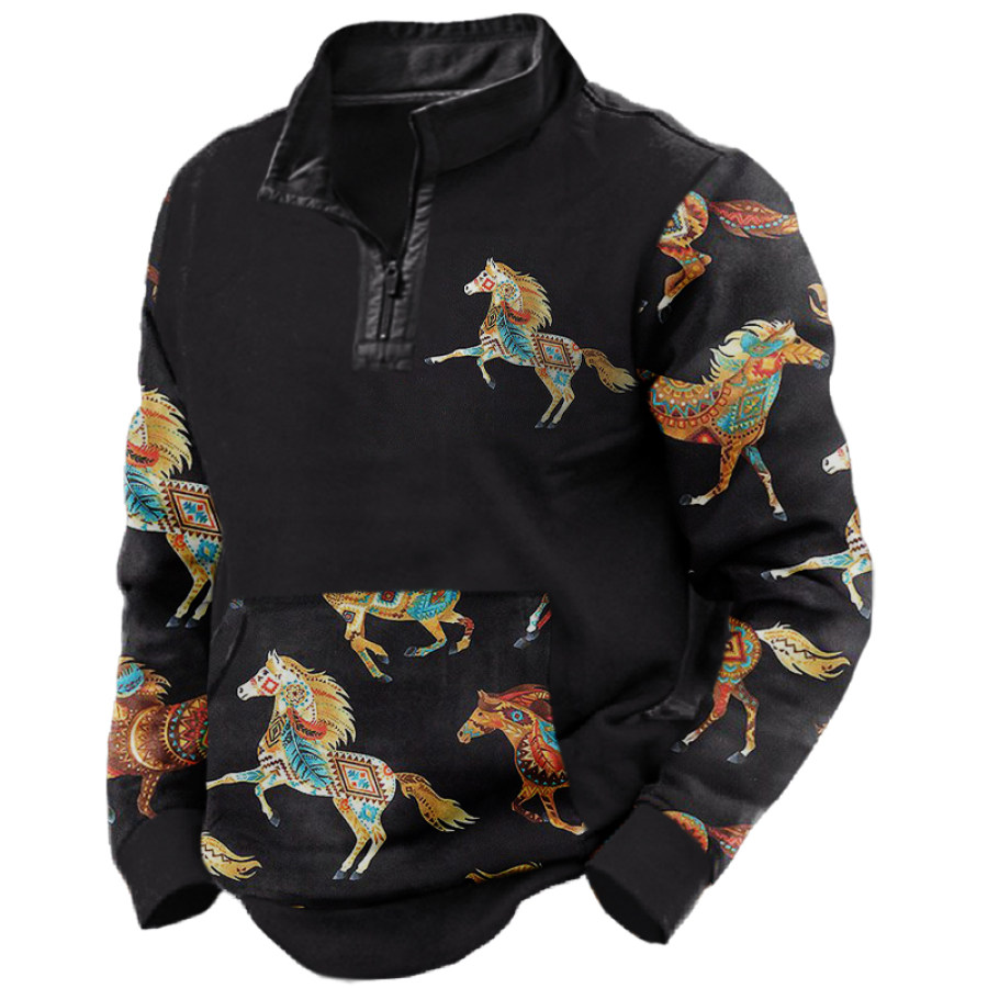 

Men's Outdoor Casual Long Sleeve Sweatshirt