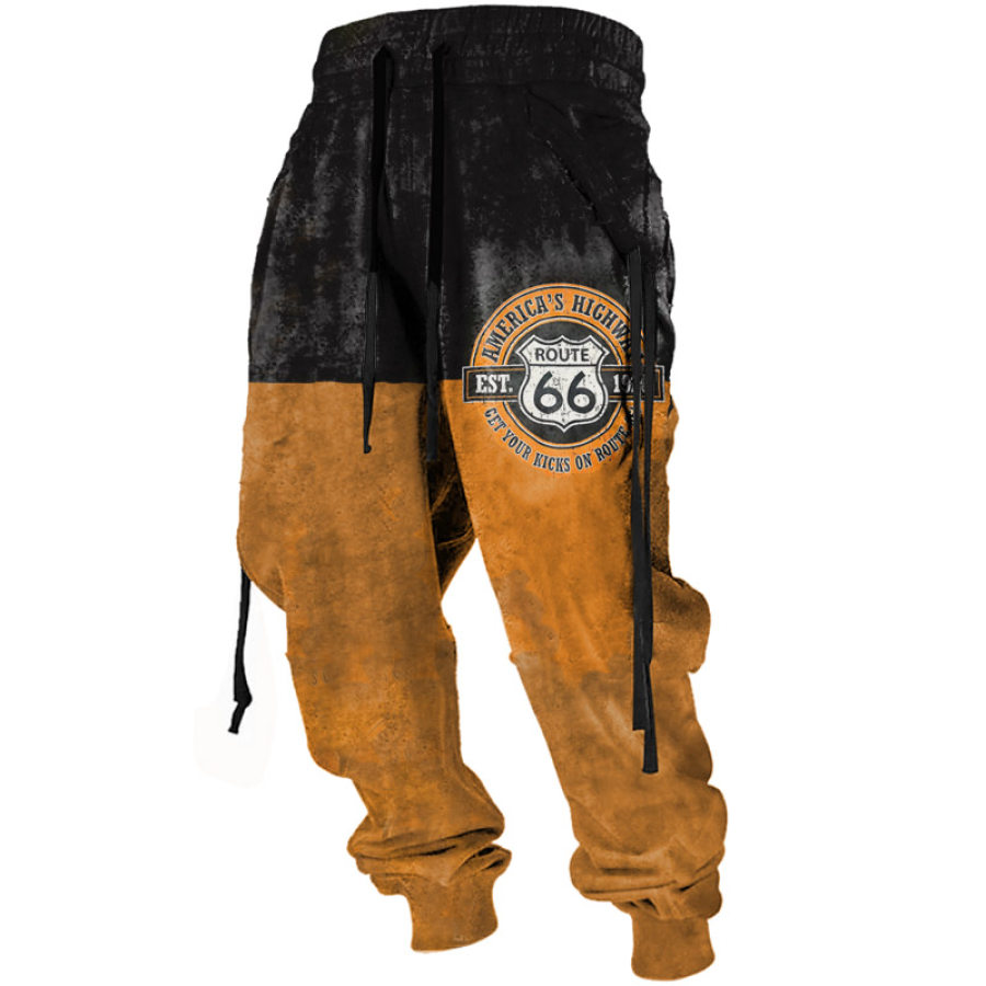 

Men's Outdoor Route 66 Comfortable Wear-resistant Casual Pants