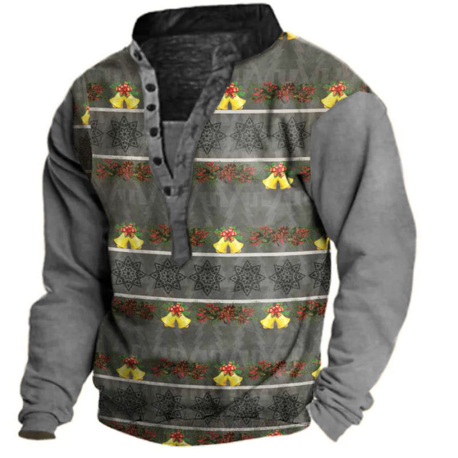 

Christmas Print Men's Sweatshirt