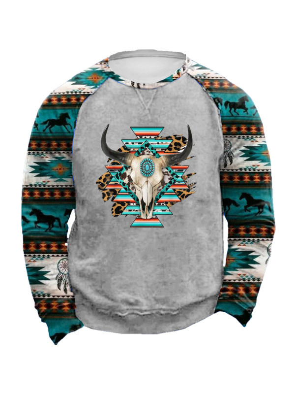 Men's 3d Aztec Hoodie