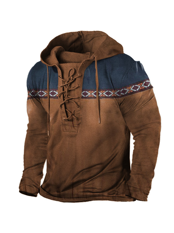 Aztec Vintage Men's Hoodie