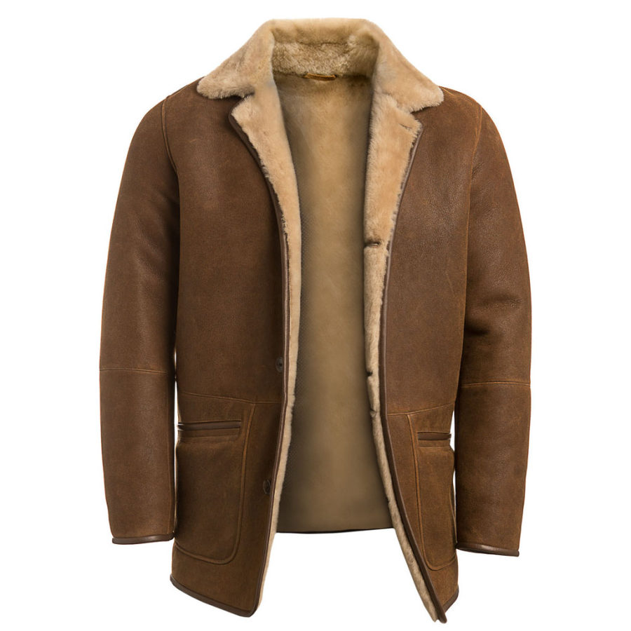 

Men's Outdoor Fleece Warm Shearling Jacket