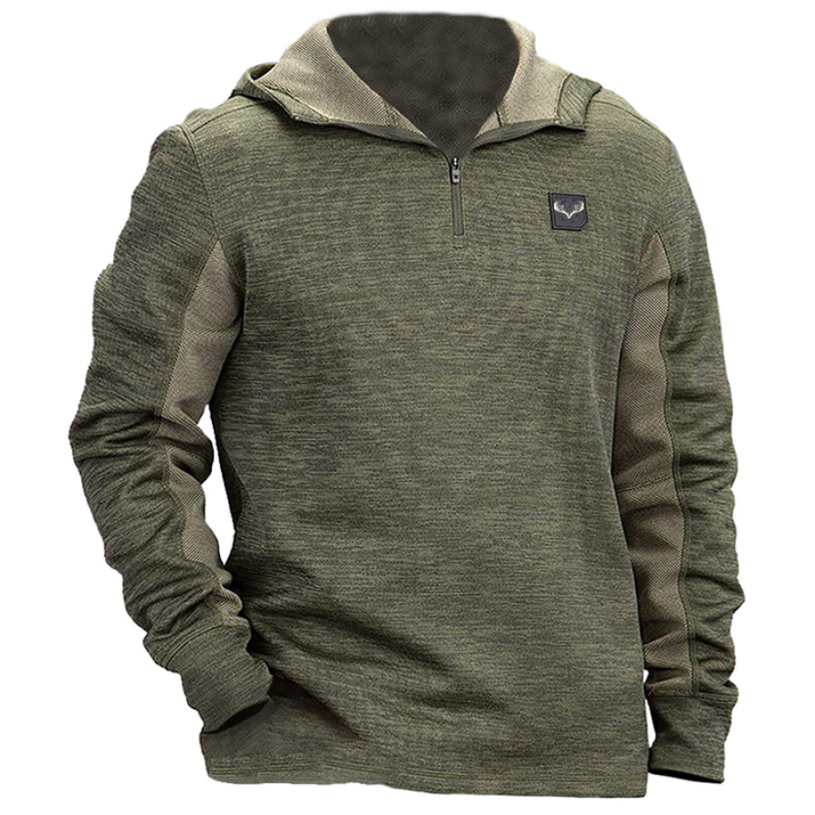 

Men's Outdoor Sweat-absorbing Sports Pullover Hoodie