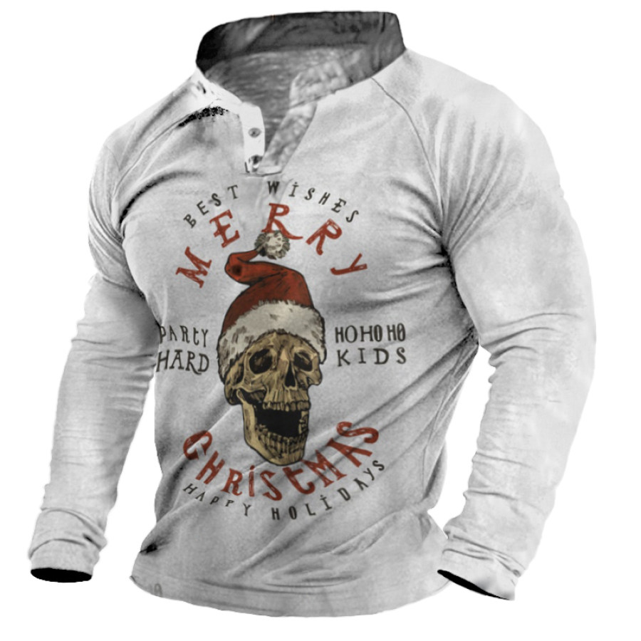 

Men's Funny Christmas Graphic Long Sleeve T-Shirt