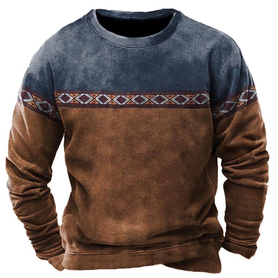 

Aztec Cowboy Men's Sweatshirt