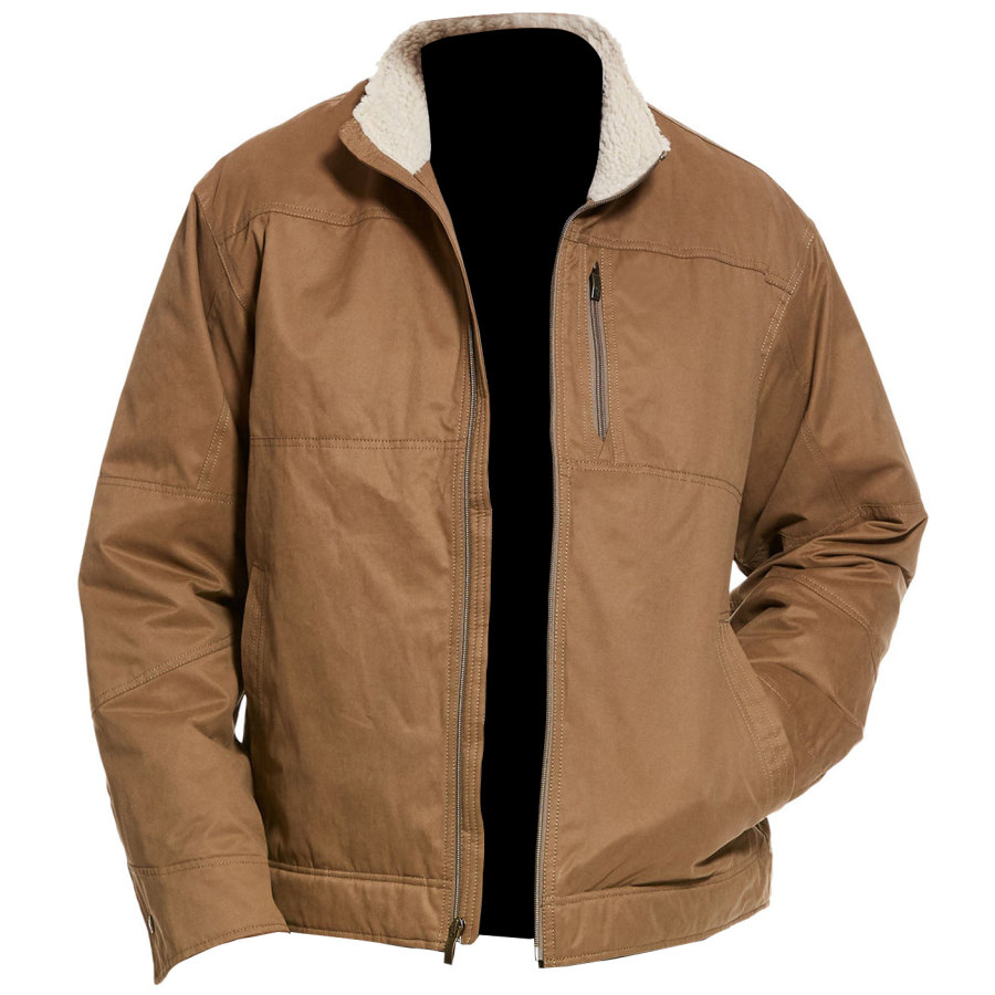 

Men's Outdoor Tactical Warm Zipper Jacket