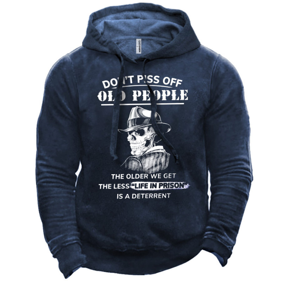 

Men's DON'T PISS OFF OLD PEOPLE Hoodie