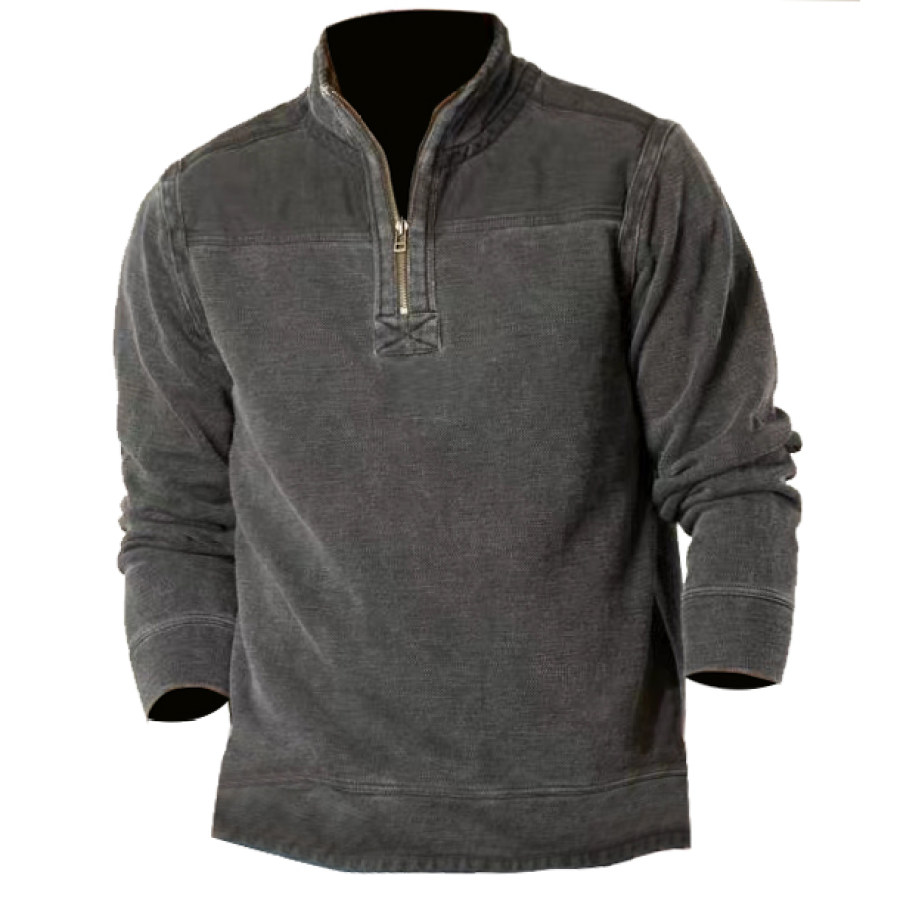 

Men's Outdoor Tactical Quarter Zip Sweatshirt