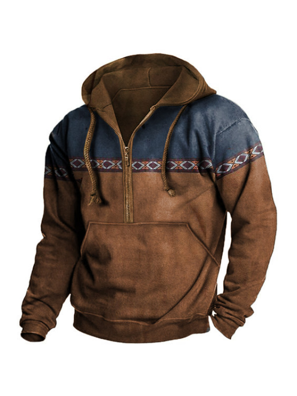 Aztec Vintage Men's Hoodie