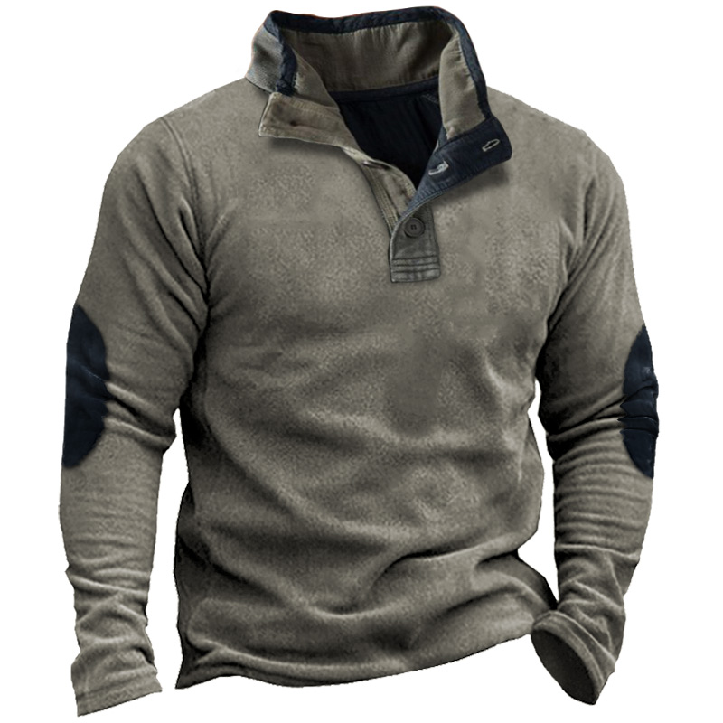 Men's Vintage Outdoor Training Chic Sweatshirt